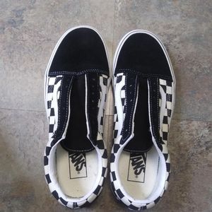 Vans Old Skool Checkerboard Skate Shoe